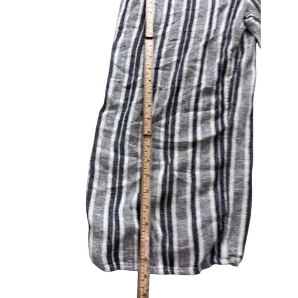 Old Navy Womens Striped Jumpsuit Size M Linen & Rayon Blend - Picture 6 of 10